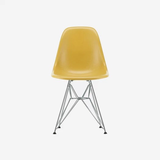 Vitra Eames Fiberglass Side Chair DSX Light Ochre