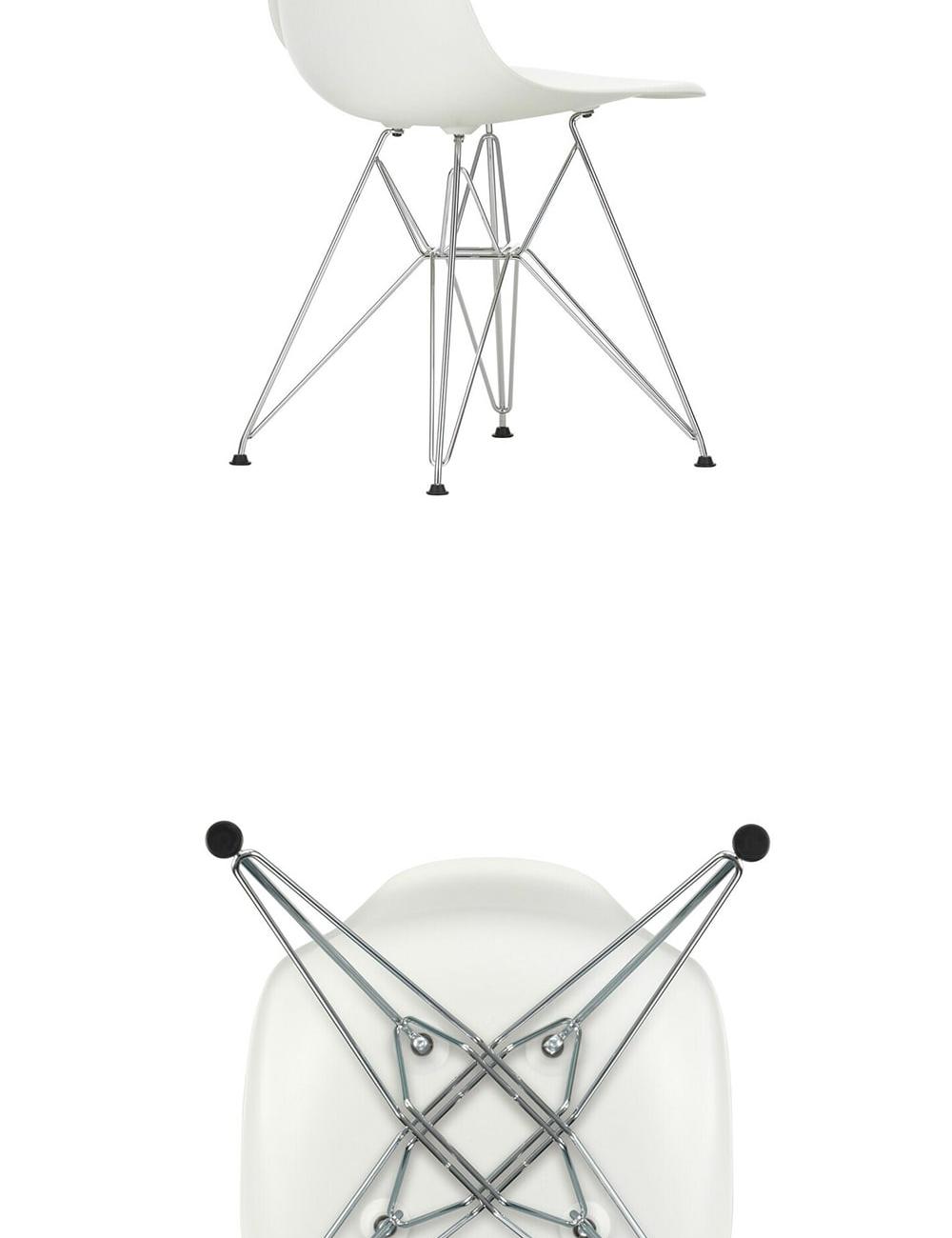 Vitra Eames Plastic Side Chair DSR White