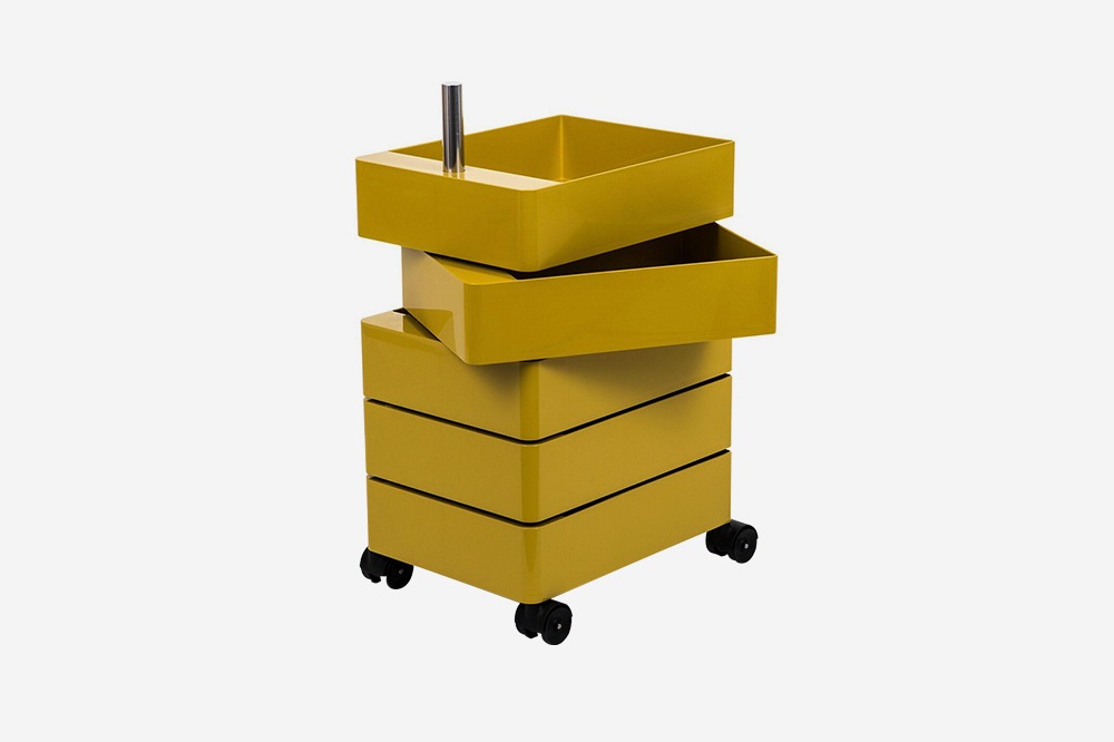 Magis 360° Container 72 With Wheels Yellow