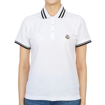 Logo patch short sleeve pique