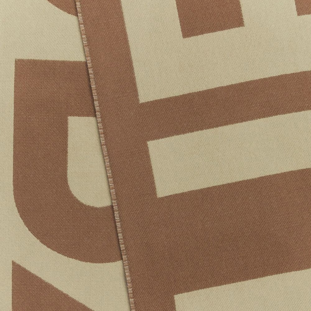 additional production Logo Wool Jacquard Scarf