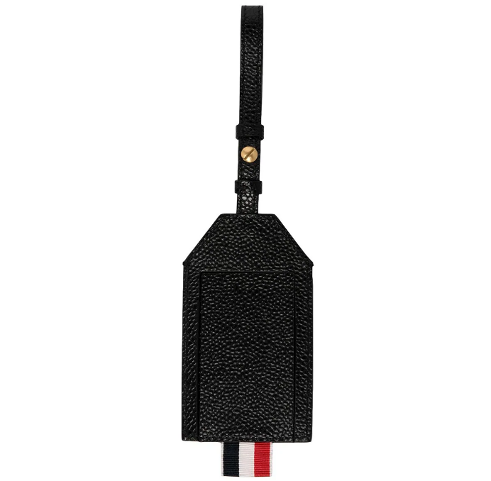 Monogram Coated RWB Stripe Luggage Tag 