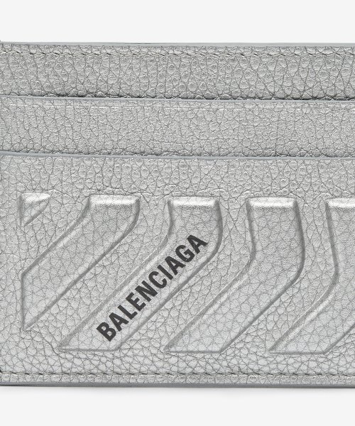 Common Metalized Car Card Holder - Silver 