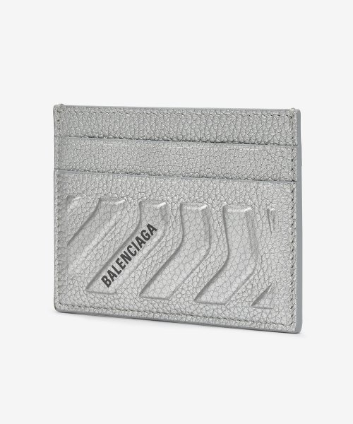 Common Metalized Car Card Holder - Silver 