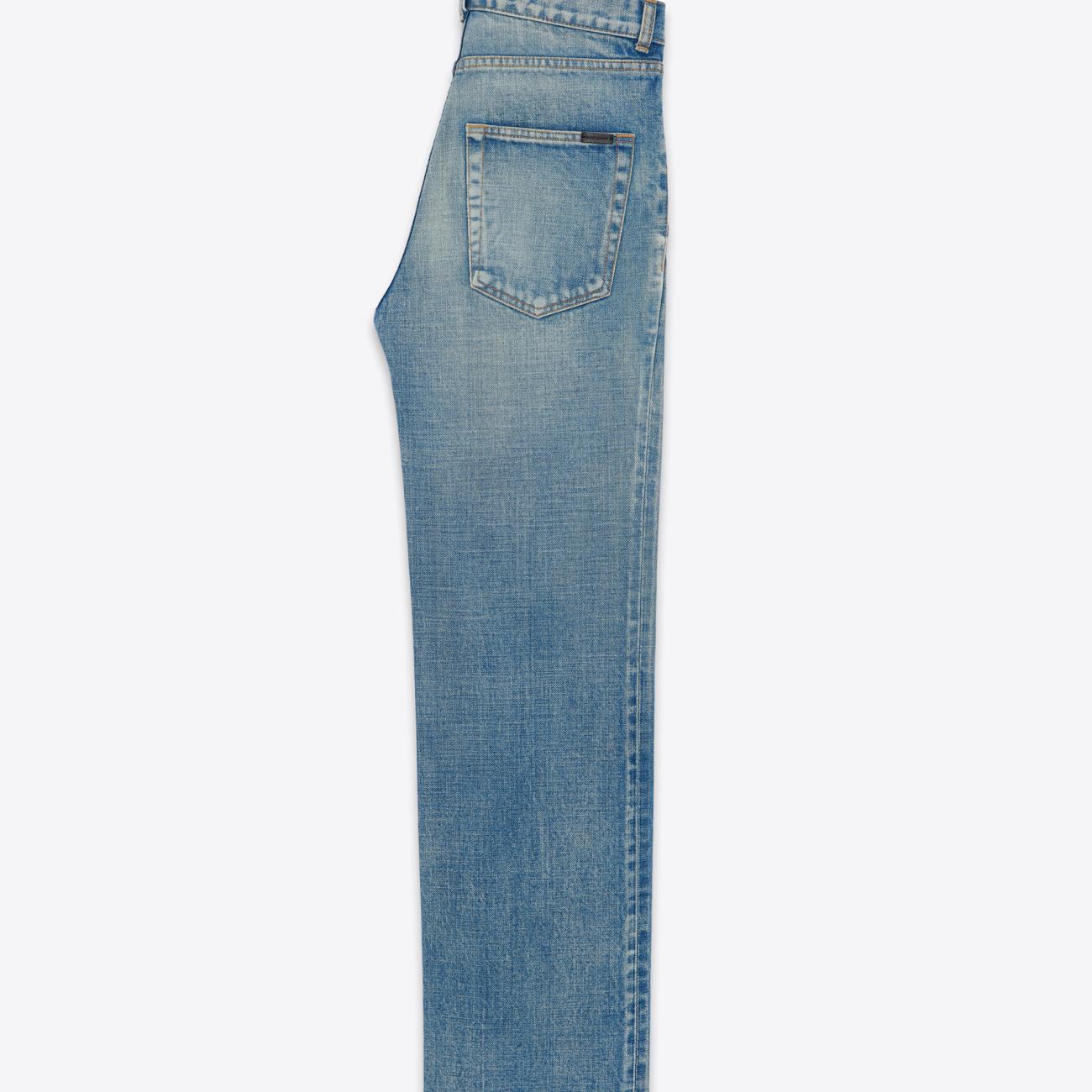 JANE JEANS IN 70S SERGE BLUE DENIM