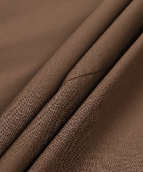 Women's Stretch Cotton Dress - Teak