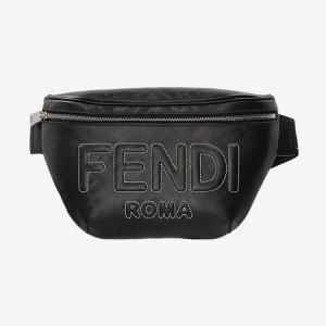 FF leather belt bag