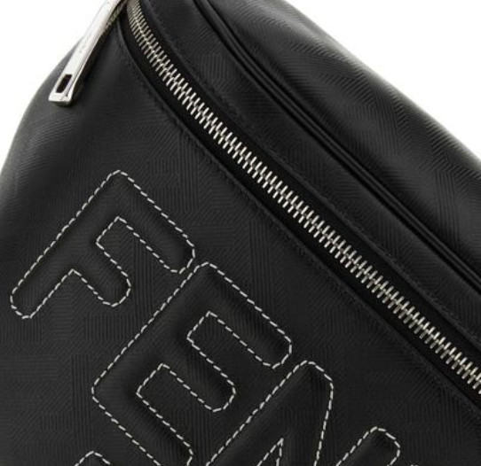FF leather belt bag