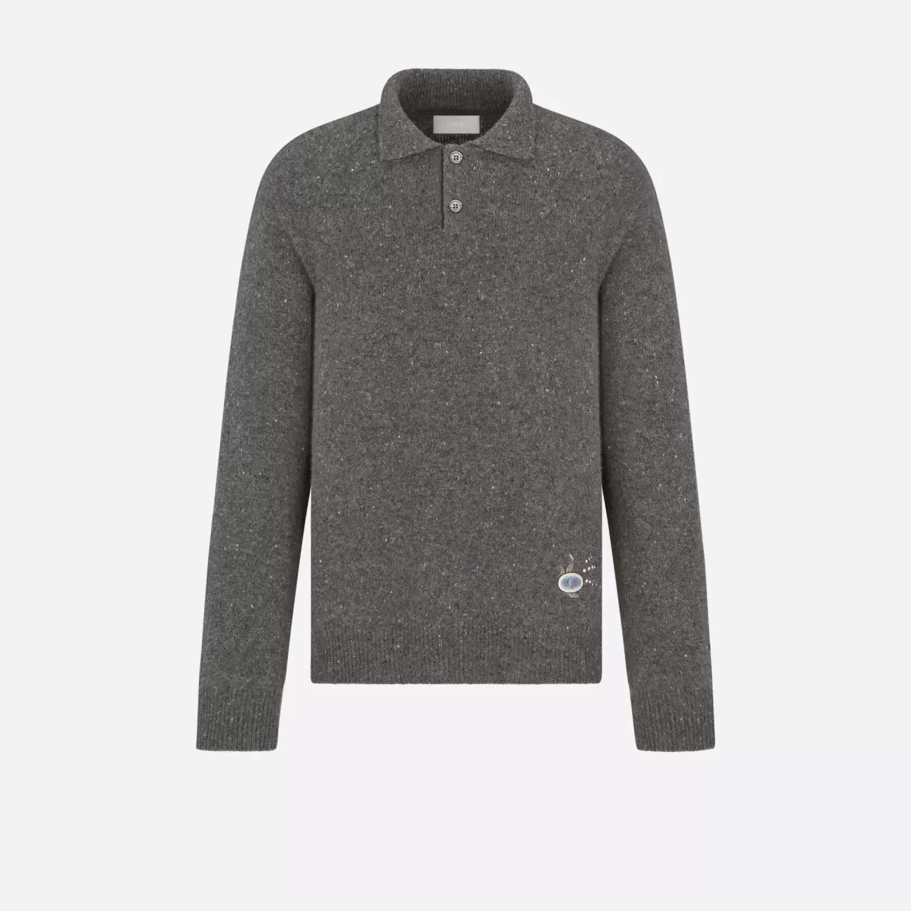 OVERSIZED LONG-SLEEVED POLO SHIRT 