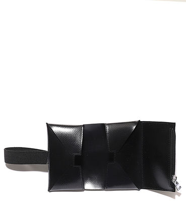 23SSBLACK TRI-FOLD WALLET