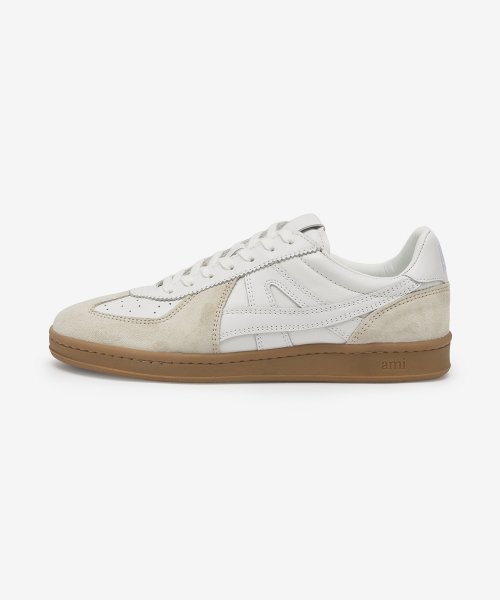 Men's Tennis Low Top Sneakers - White