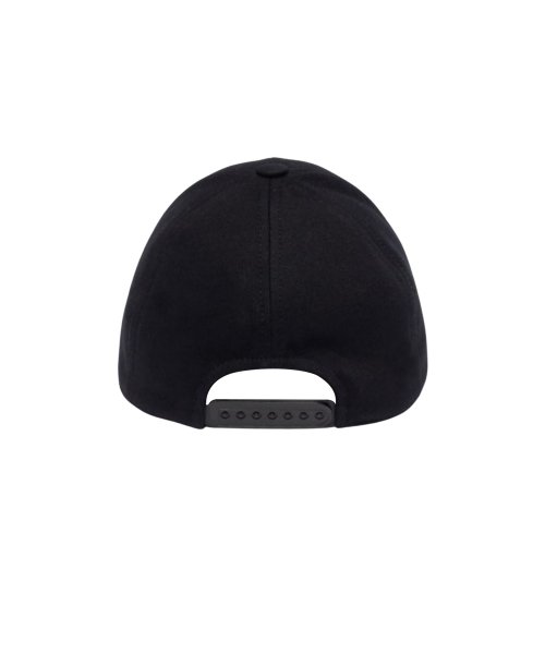 Women's Logo Patch Cotton Ball Cap - Black