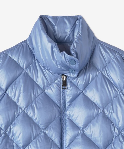 Women's Binic Short Down Jacket - Dutch Blue