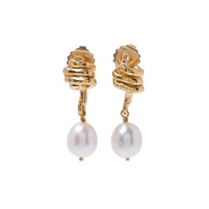Women's Celestial Raindrop Pearl Earrings