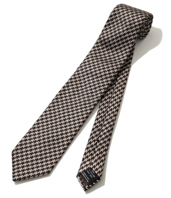 23FW pattern silk tie free