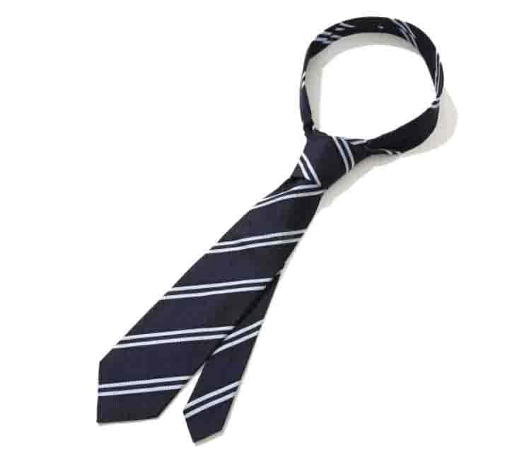 pattern silk tie 23FW