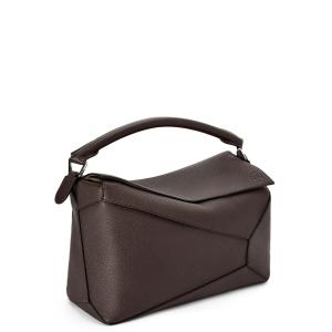 Large Puzzle bag in grained calfskin