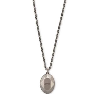 Facet stone necklace