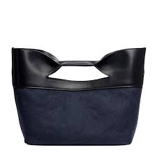 Denim Small Bow Tote Bag