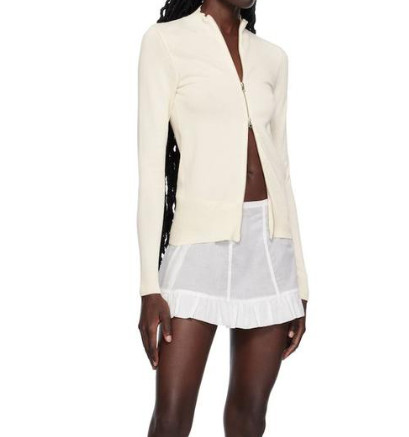 Lay zip-up knit