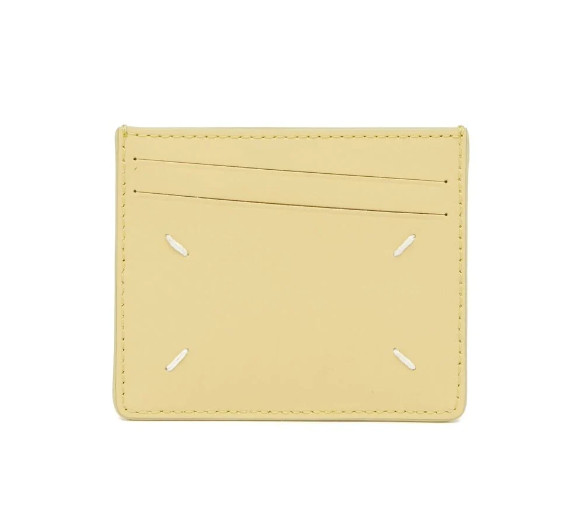 Public 4 Stitch Logo Card Holder - Lemon