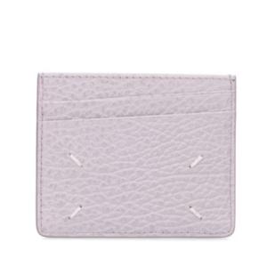 Common 4 Stitch Leather Card Holder - Wisteria