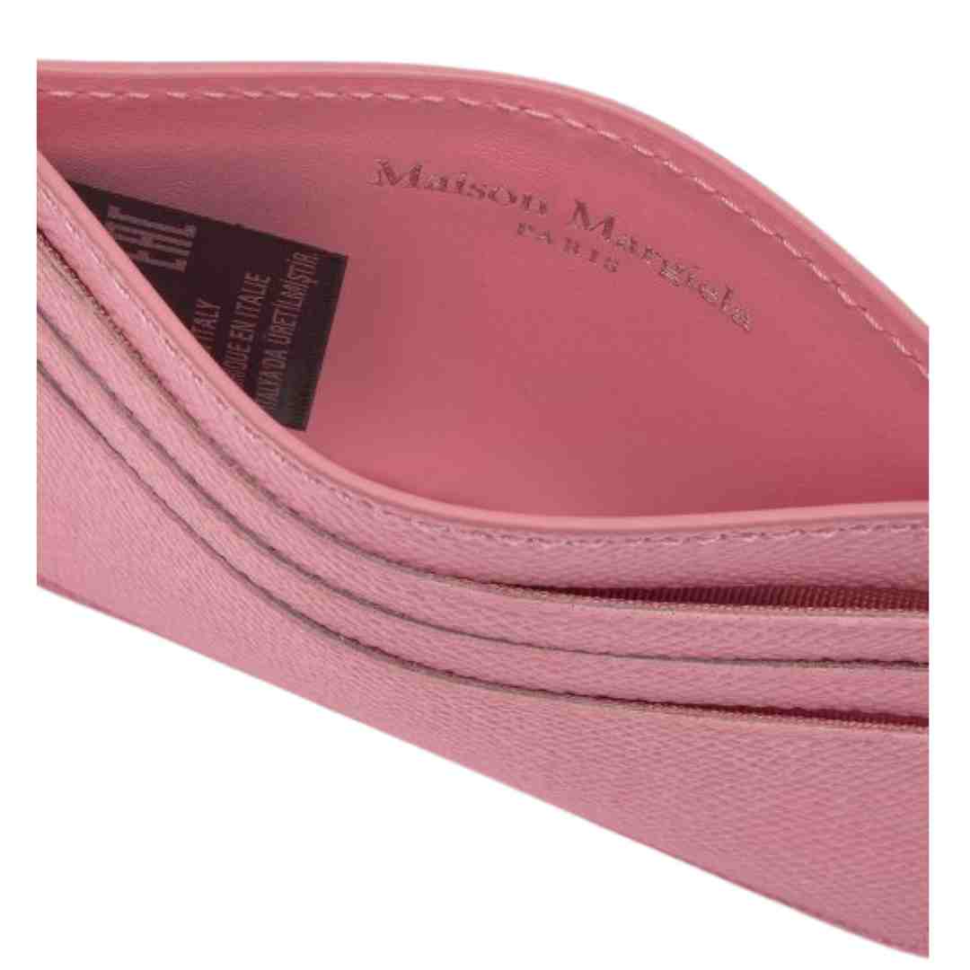 Common 4-Stitch Logo Card Holder - Peony