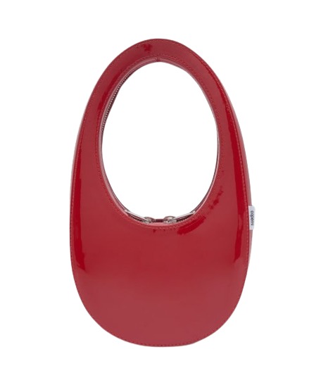 Women's Mini Swipe Tote Bag - Lipstick Red