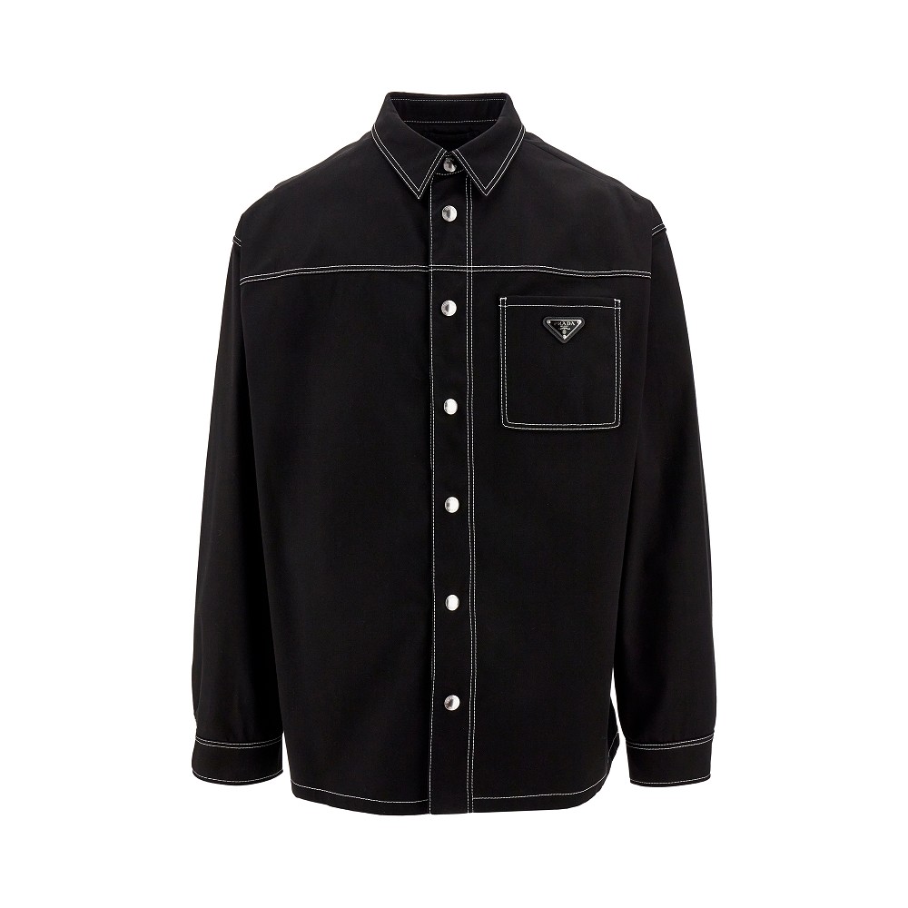 cotton gabardine shirt