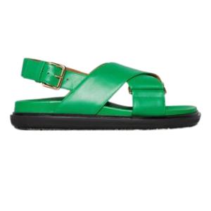 MARNI Fussbett Sandals Green