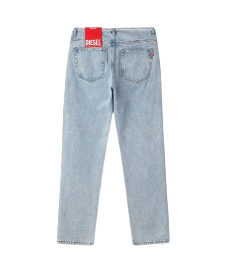 Men's D-Pended Denim Pants - Light Blue