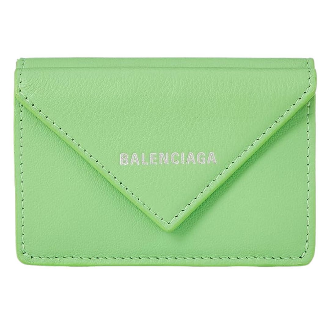 Women's Mini Papierre Wallet - Green