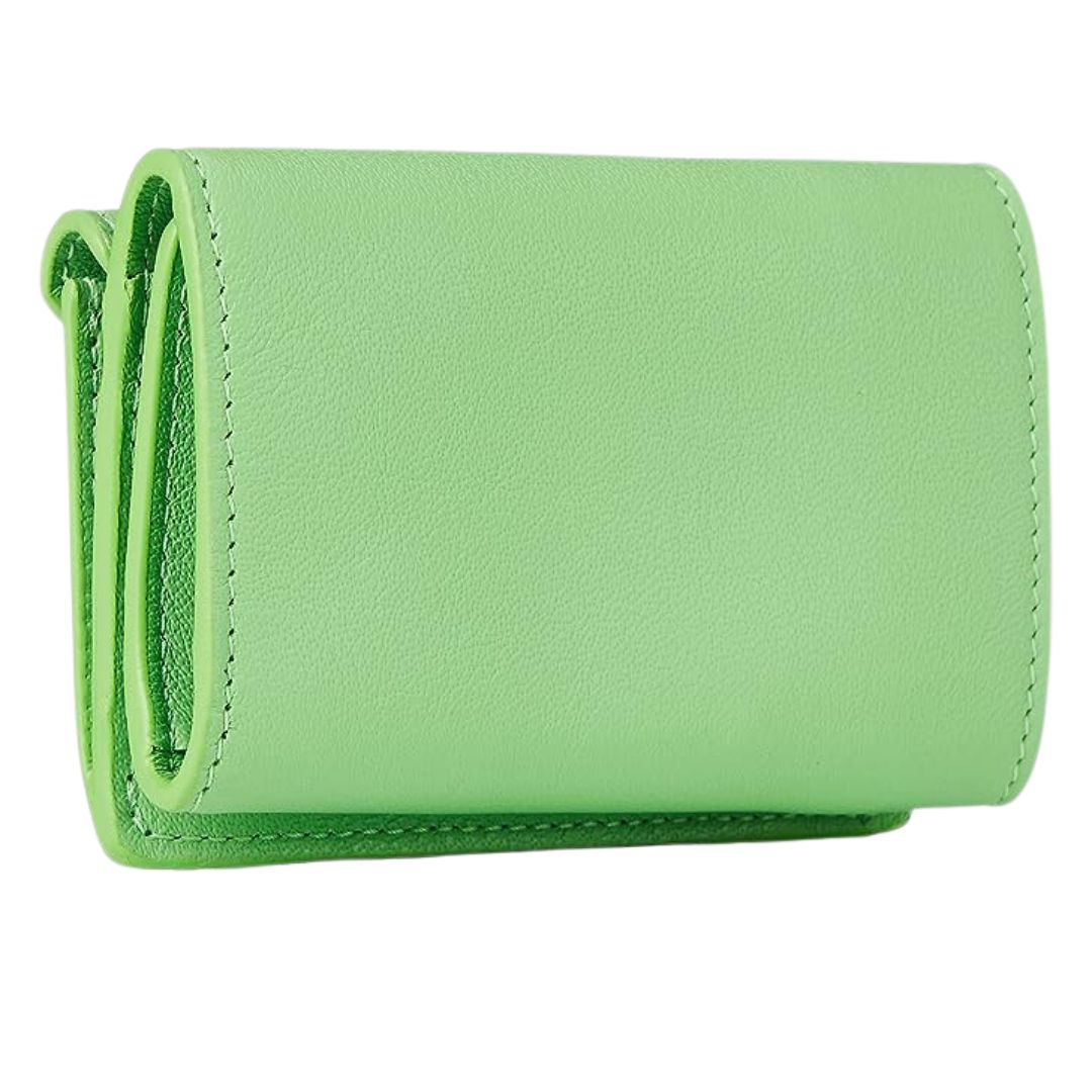 Women's Mini Papierre Wallet - Green