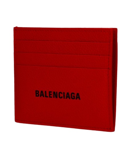 Common logo card holder - red