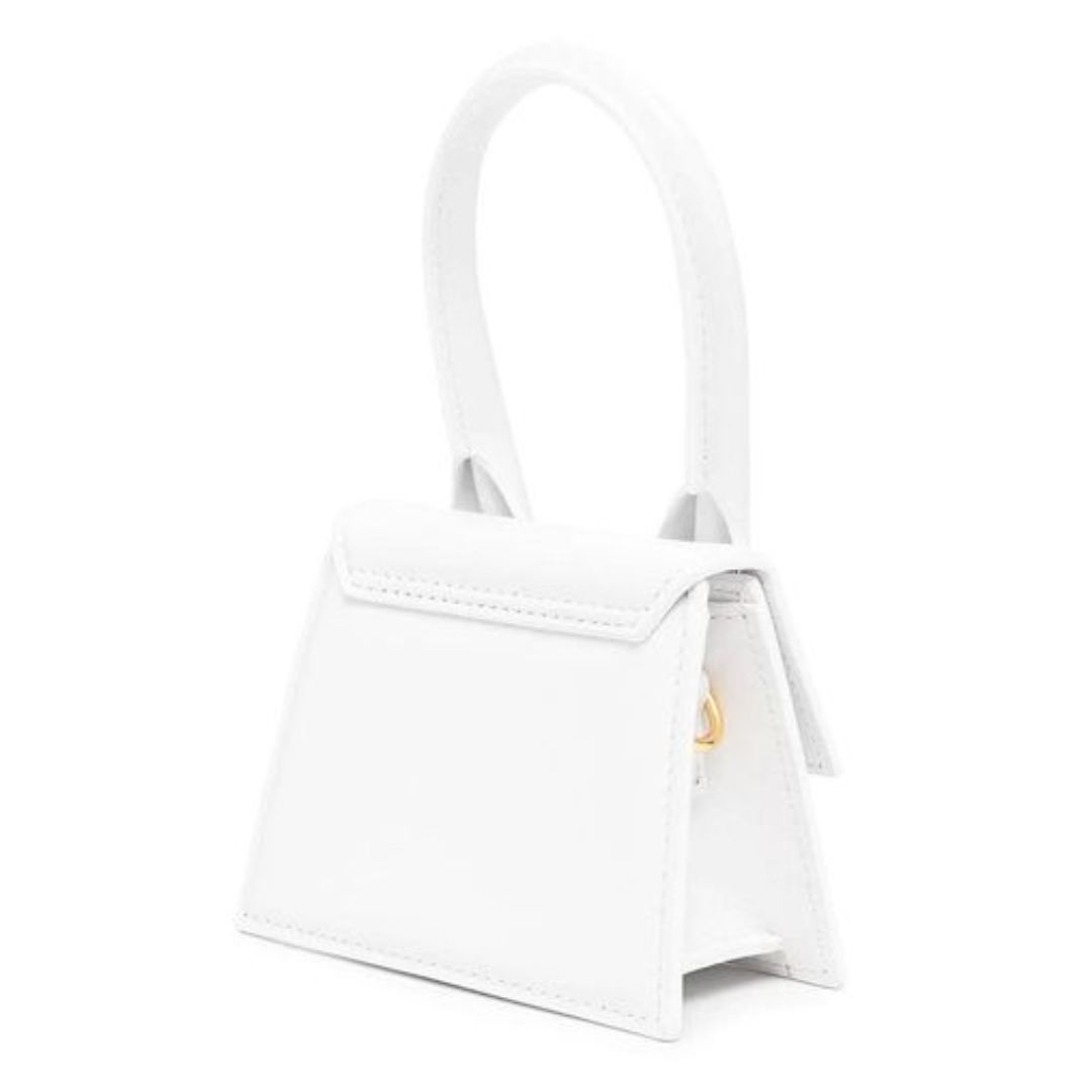 Refurbished Jacquemus Le Chiquito Bag White Leather