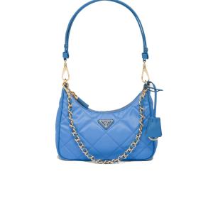 Re-Nylon Mini Bag blue