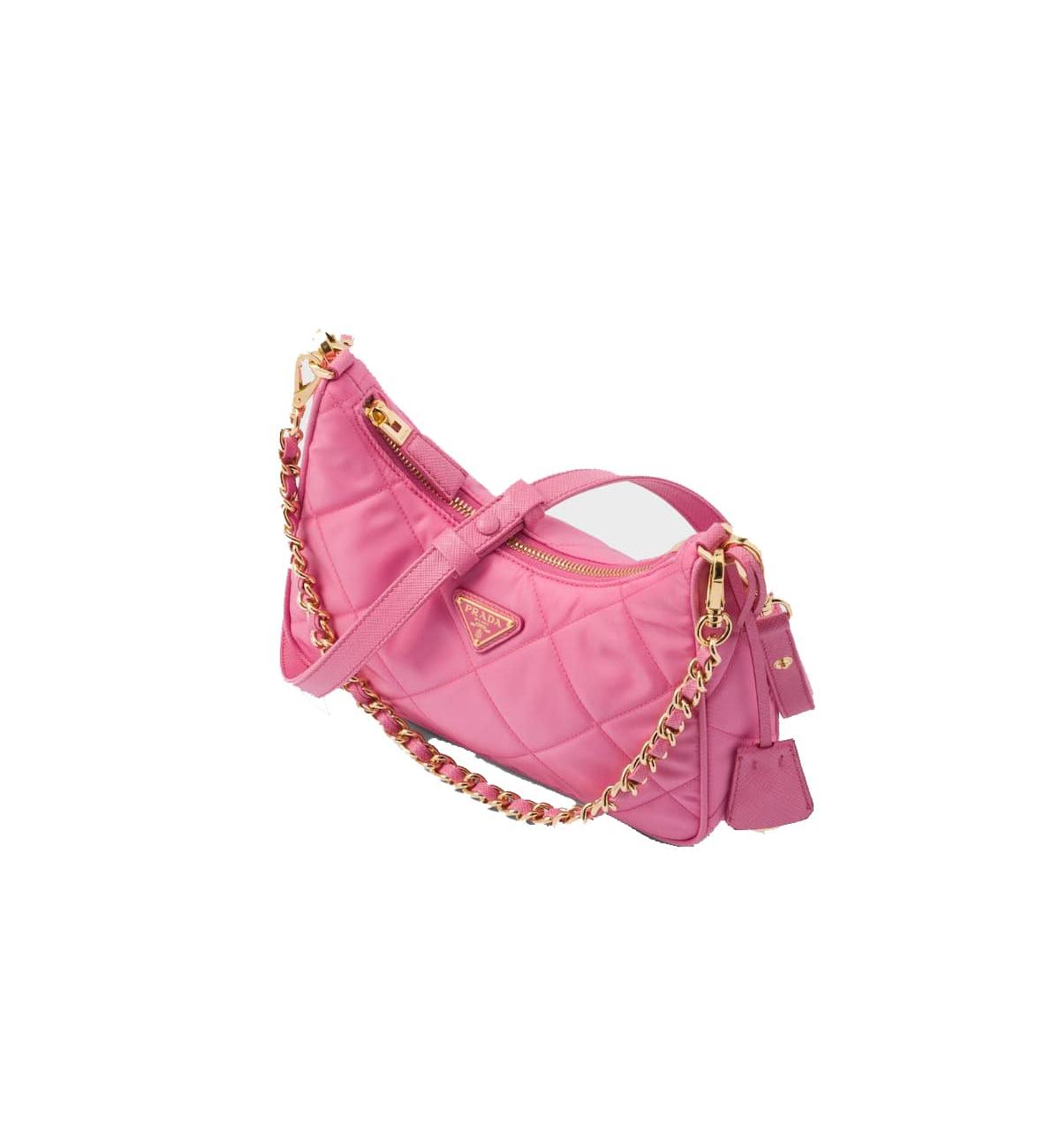Re-Nylon Mini Bag pink