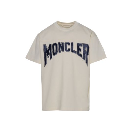 logo print short sleeve tee free