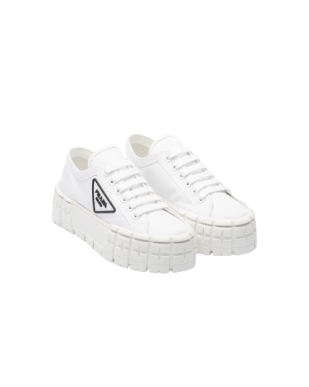 Double Wheel Nylon Gabardine Sneakers