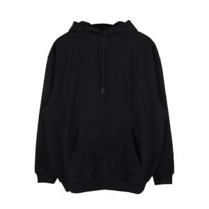 Black Back Logo Hooded Sweatshirt