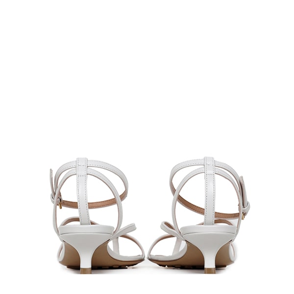 Optic White Stretch Strap Sandal