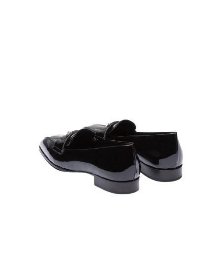 Patent leather loafers