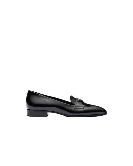 Patent leather loafers