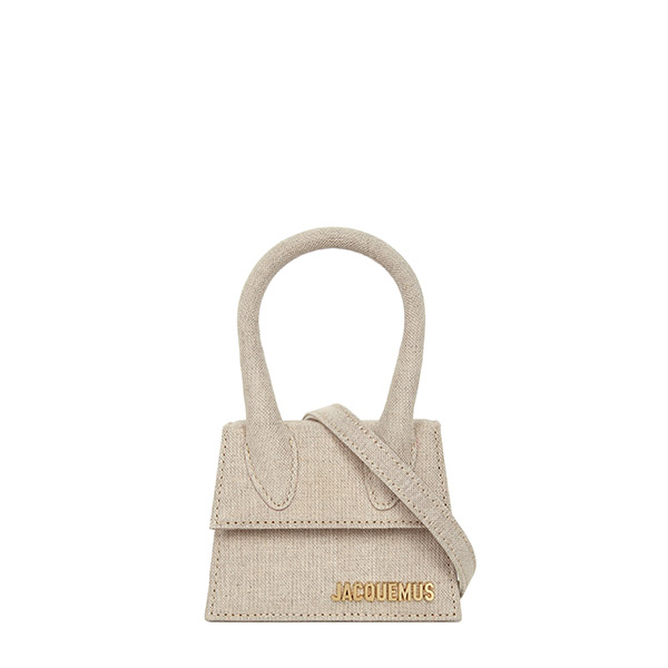 JACQUEMUS Le Chiquito Bag in Light Greige