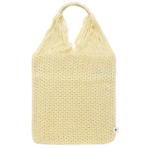 Yellow Knit Tote Bag