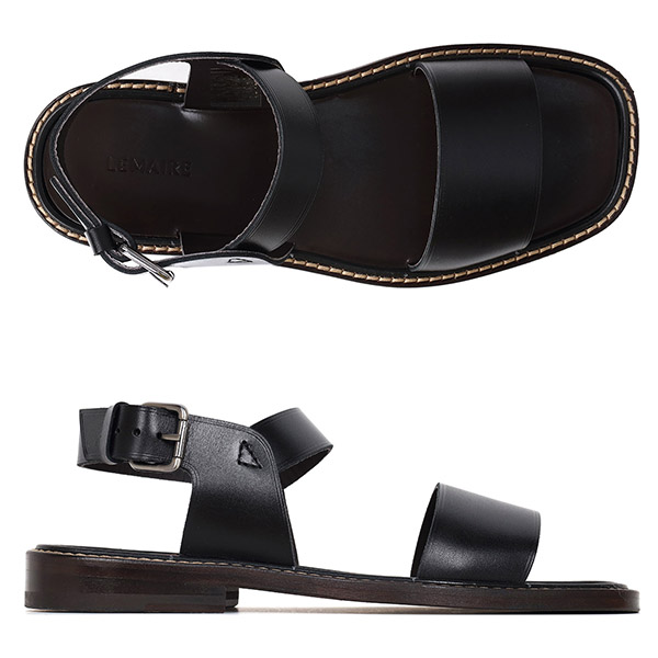 Black Classic Sandal 