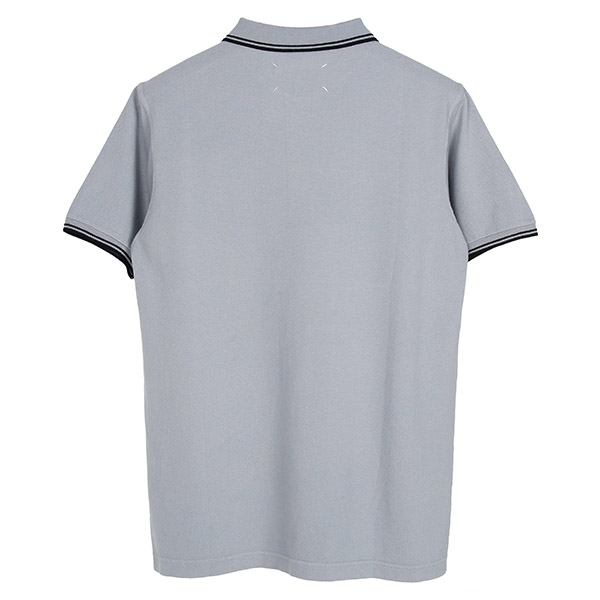 Ash Gray M Logo Polo T-shirt