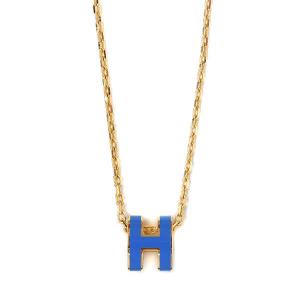 Blue Satre Gold Pop Ash Mini Necklace POP H