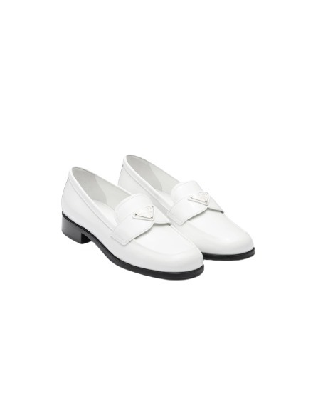Patent leather loafers