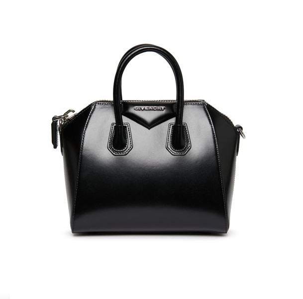 Mini Antigona glossy tote bag